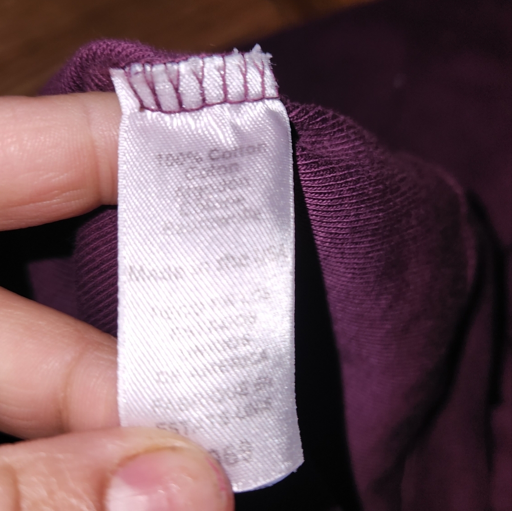 Michael Stars Purple Top - Picture 4 of 5